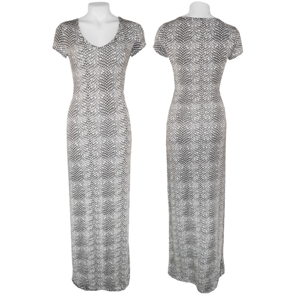TART Collection Patchouli Snake Geo Maxi Dress S